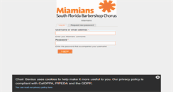 Desktop Screenshot of miamians.groupanizer.com