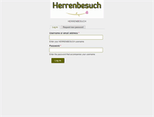 Tablet Screenshot of herrenbesuch.groupanizer.com